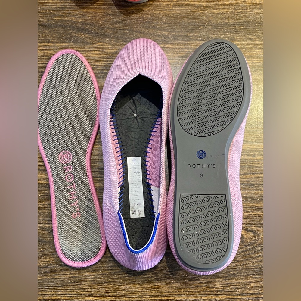 Rothy’s Petal Pink Flats